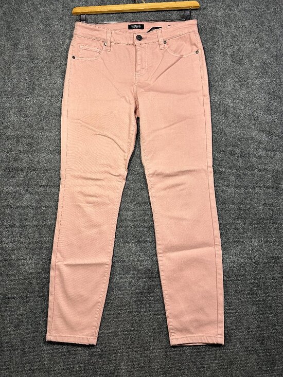 Buffalo David Bitton Denim - Buffalo Jeans Womens 6 Aubrey Mid Rise Stretch Super Soft Ankle Grazer Pink